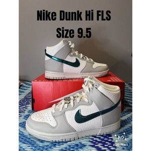 Nike Dunk High Ring Bling DR7855 100 Summit White/Grey Fog Women’s Size 9.5